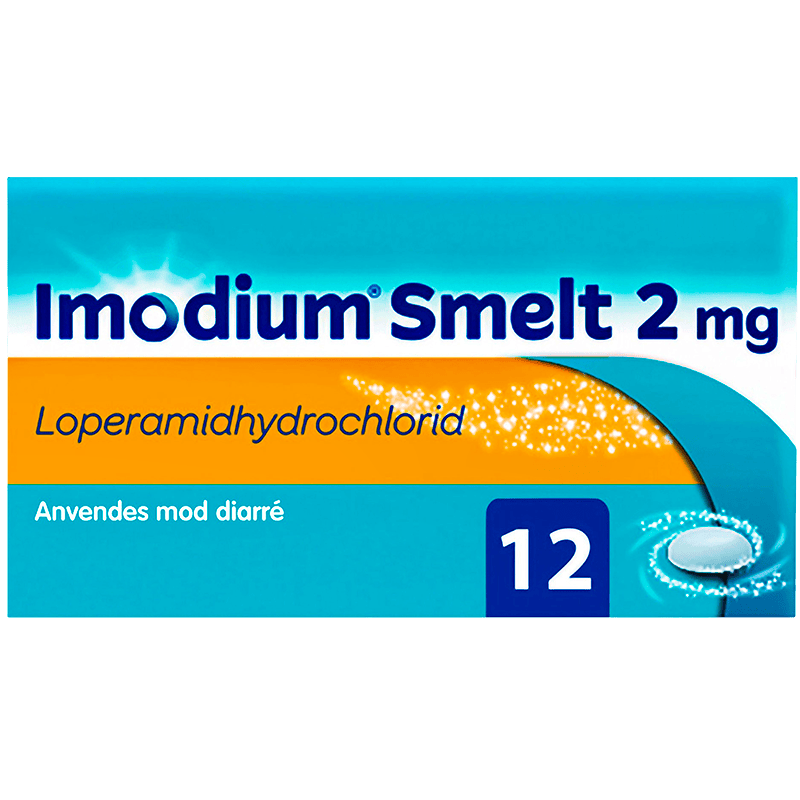 Imodium Smelt 2 mg 12 stk
