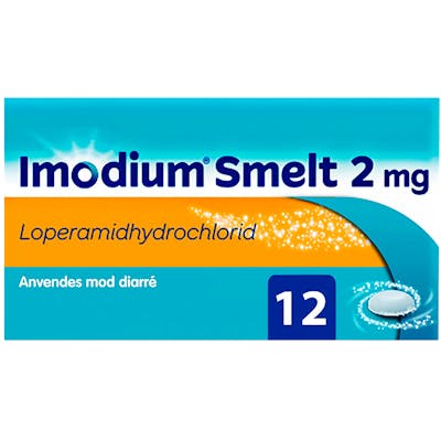 Imodium Smelt 2 mg 12 stk