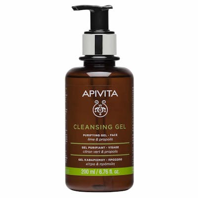 Apivita Purifying Cleansing Gel with Propolis &amp; Lime 200 ml