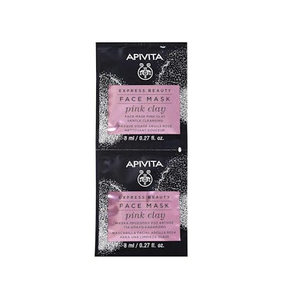 Apivita Express Beauty Face Mask Pink Clay 2 x 8 ml