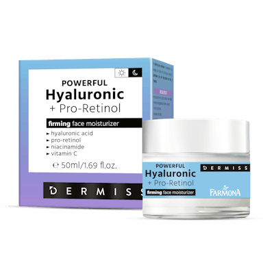 Farmona Dermiss Powerful Hyaluronic + Pro-Retinol Firming Face Moisturizer 50 ml