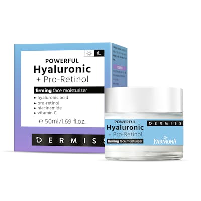 Farmona Dermiss Powerful Hyaluronic + Pro-Retinol Firming Face Moisturizer 50 ml