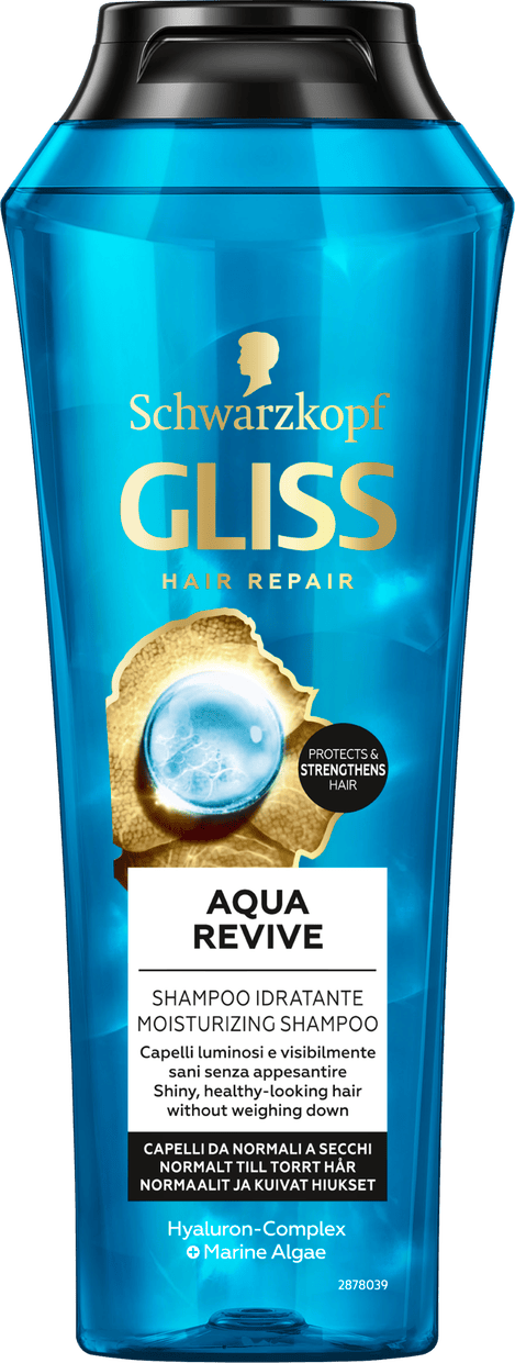Schwarzkopf Gliss Aqua Revive Shampoo 250 ml