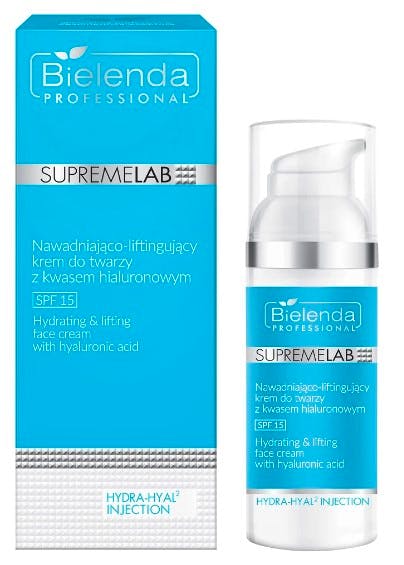 Bielenda Supremelab SupremeLab Hydra Hyal2 Hydrating & Lifting SPF15 Face Cream With Hyaluronic Acid 50 ml