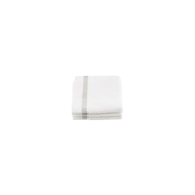 Meraki Cloth White With Grey Stripes 30x30 cm 3 st