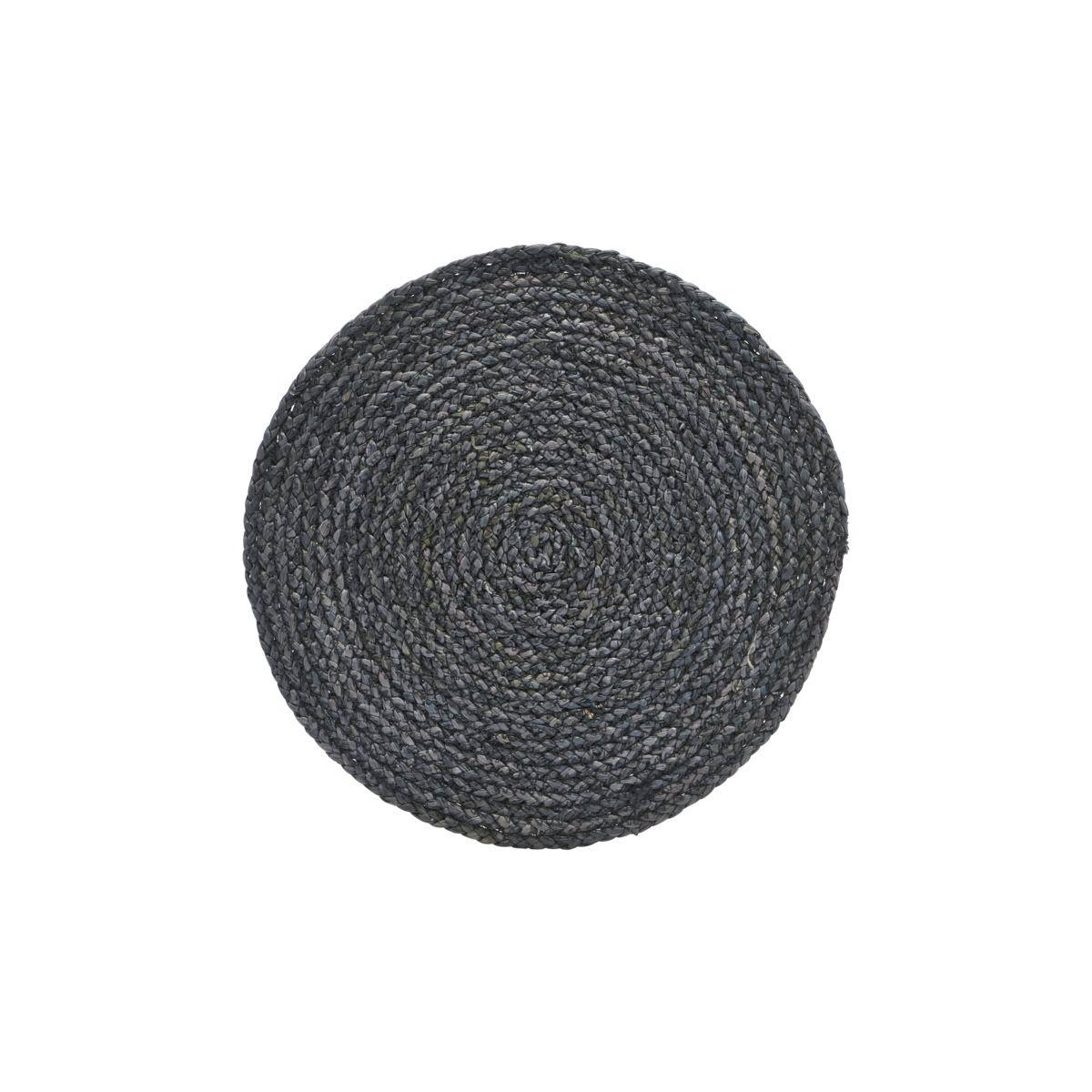 House Doctor Placemat Circle Grey/Blue 4 st