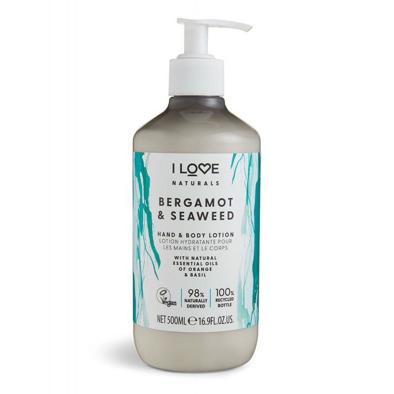 I Love Cosmetics Bergamot &amp; Seaweed Hand &amp; Body Lotion 500 ml