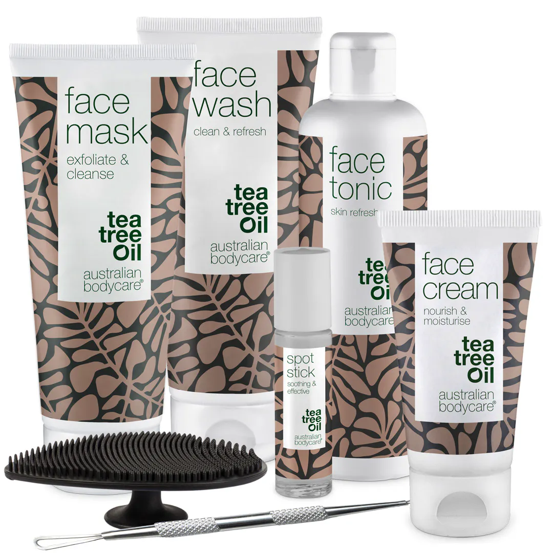 Australian Bodycare Clearing Skin Kit 2 x 100 ml +150 ml + 50 ml + 9 ml + 2 pcs