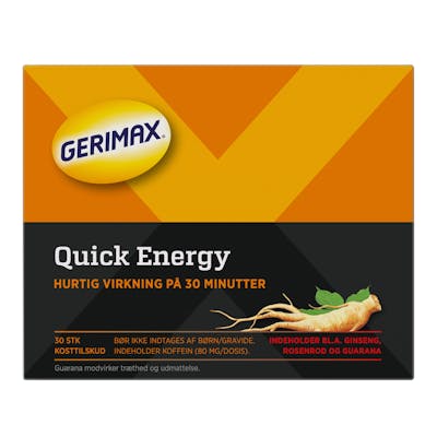 Gerimax Instant Energy 30 stk