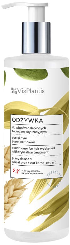 Vis Plantis Pumpkin Seed Oil Conditioner Weak Hair 400 ml