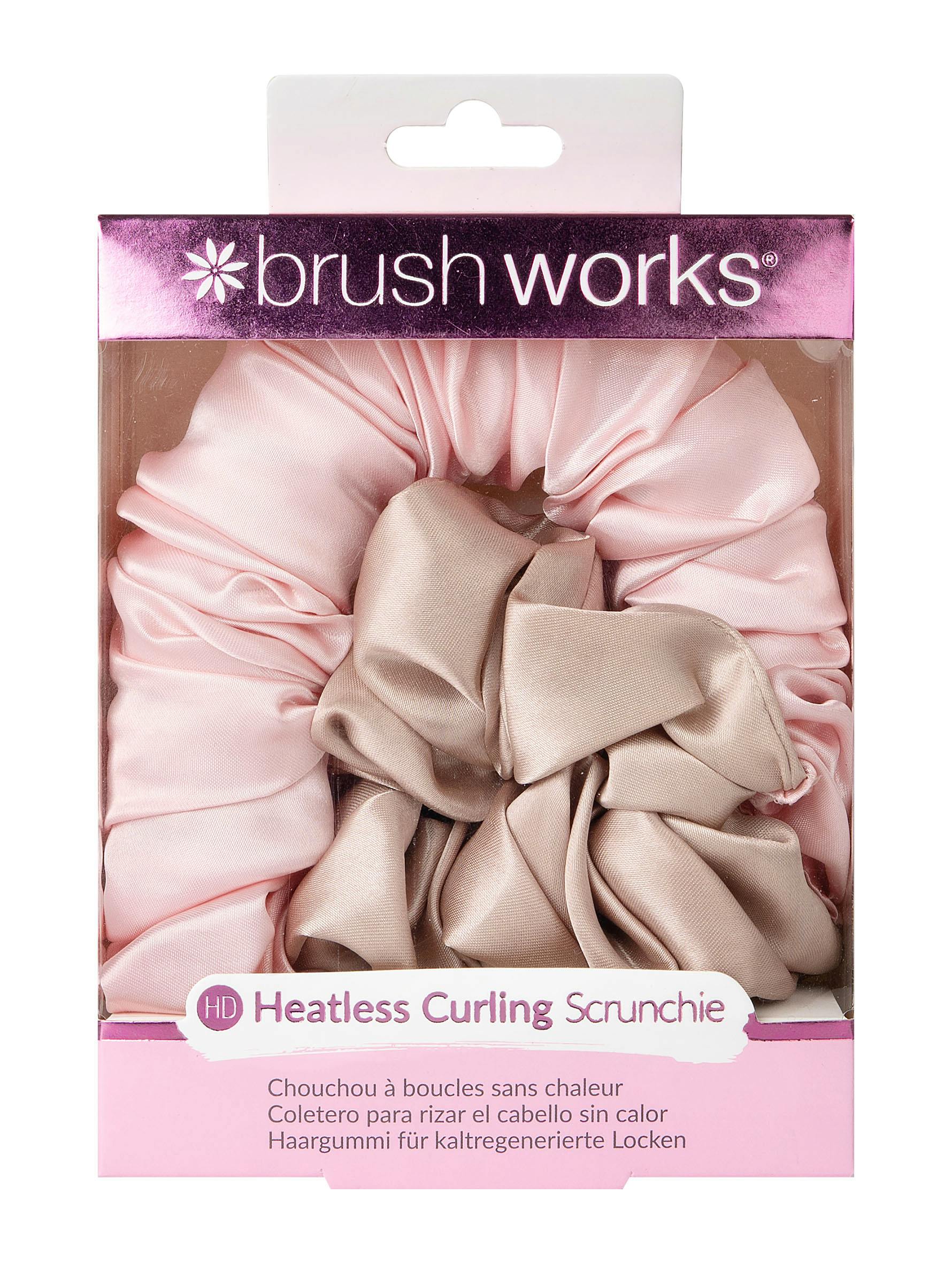 brushworks Heatless Curling Scrunchie 1 stk