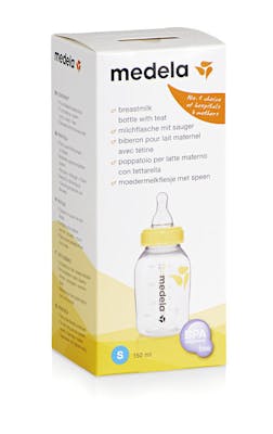 Medela Breastmilk Bottle 150 ml With Teat S 150 ml