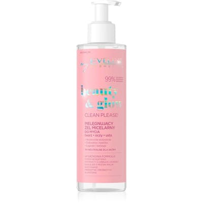 Eveline Beauty &amp; Glow Micellar Face Cleansing Gel 200 ml