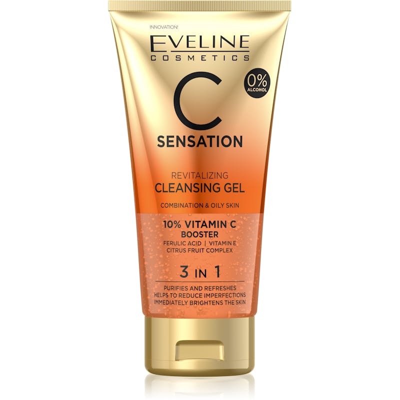 Eveline C Sensation Cleansing Wash Gel 3 In 1 75 ml