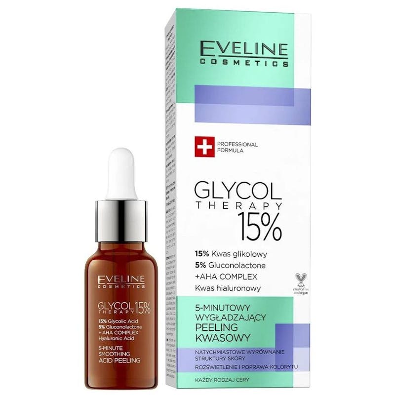 Eveline Glycol Therapy 15% 5-minute Smoothing Acid Peeling 18 ml
