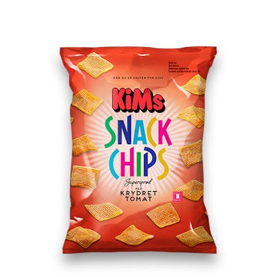 Kims Snack Chips Kryddig Tomat 160 g