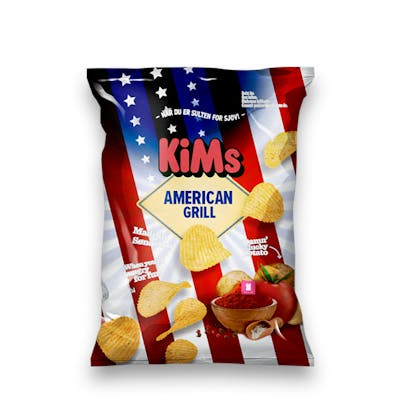 Kims American Grill Chips 170 g