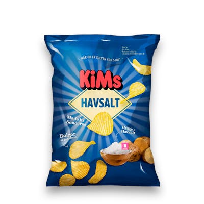 Kims Havsalt Chips 170 g