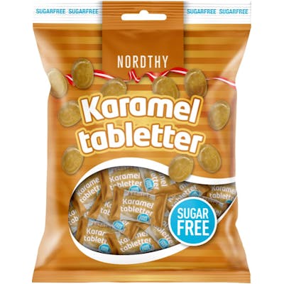 Nordthy Sugar Free Caramel 125 g
