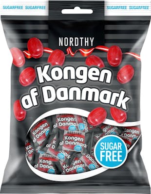 Nordthy Sukkerfri Kongen Af Danmark 125 g