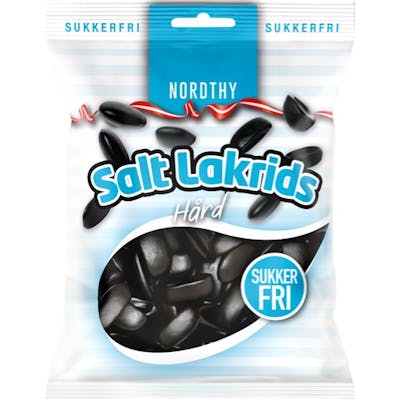 Nordthy Sugar Free Salty Liquorice 65 g