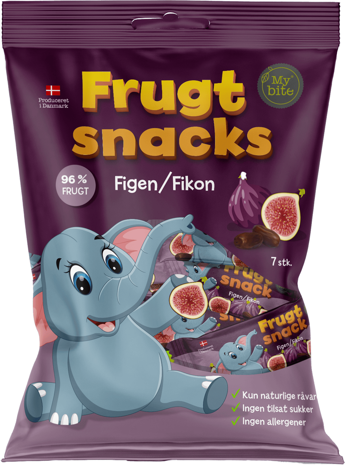 Nordthy MyBite Fruit Snacks Fig 100 g