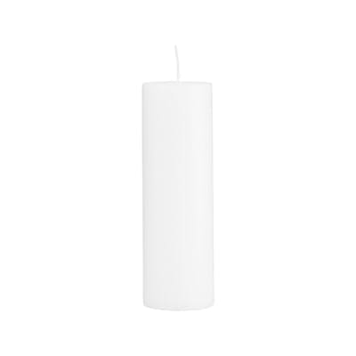House Doctor Pillar Candle White 20 x 6 cm 1 kpl