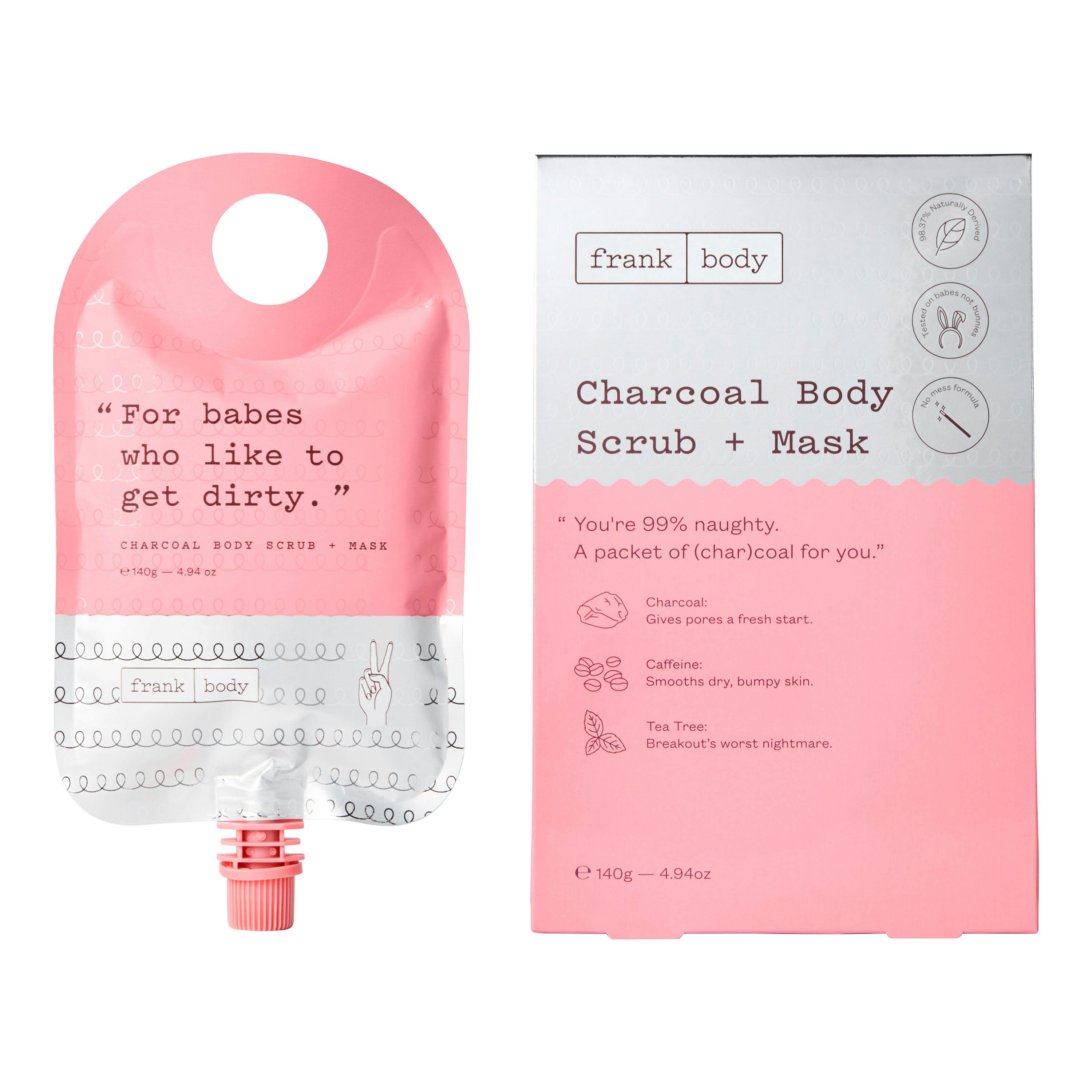Frank Body Charcoal Body Scrub & Mask