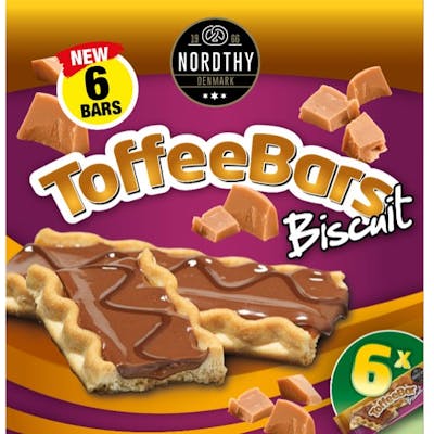 Nordthy Toffee Bars 6 st