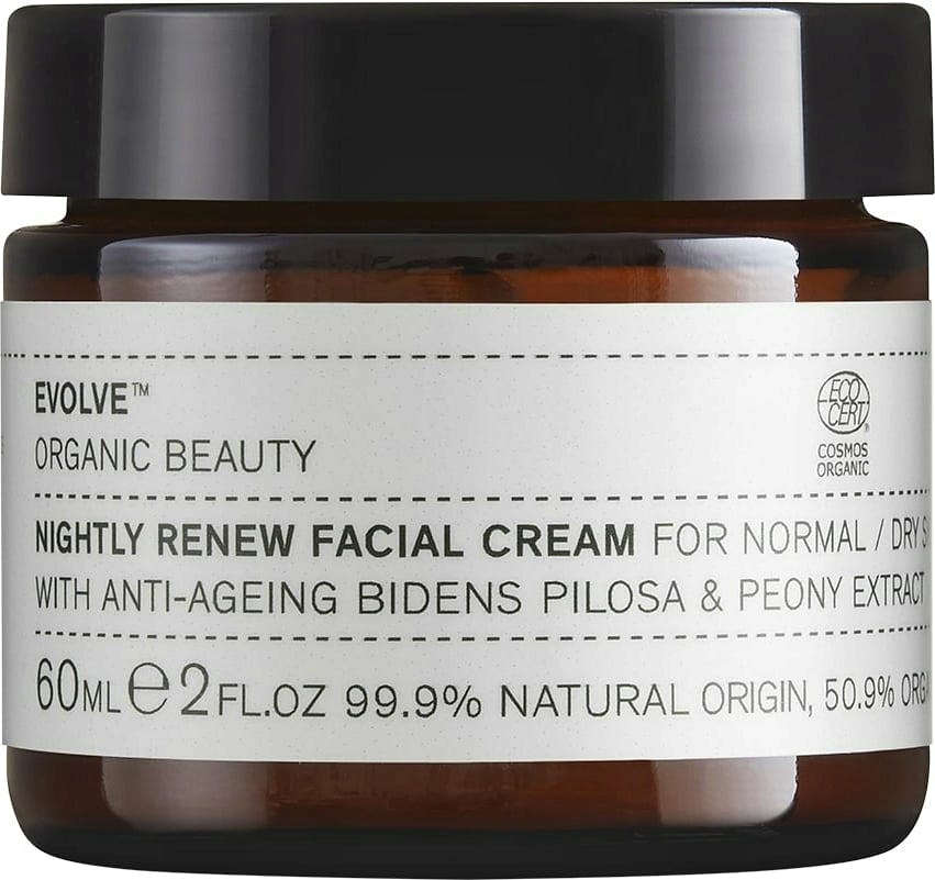 Evolve Organic Beauty Nightly Renew Facial Cream 60 ml