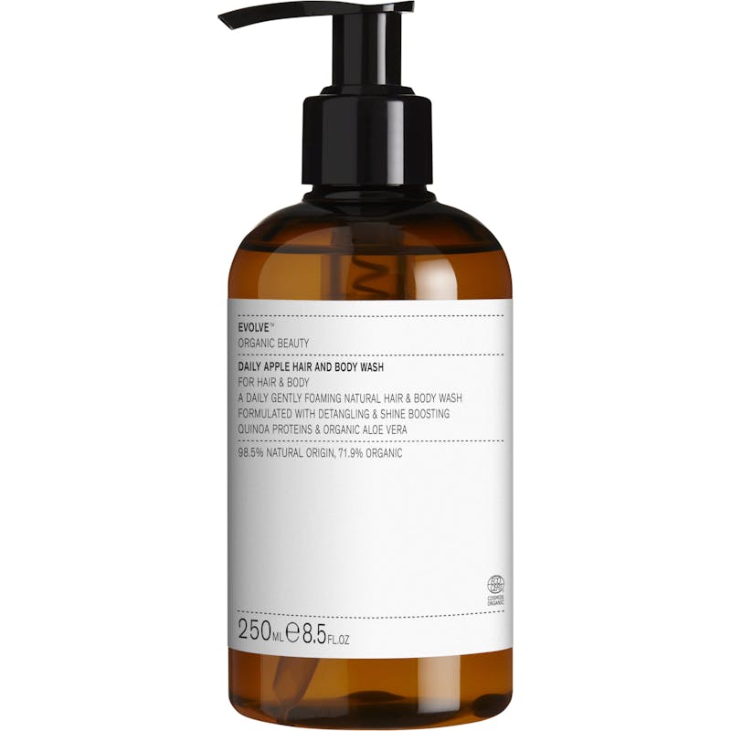 Evolve Organic Beauty Evolve Daily Apple Hair And Body Wash, 250 ml
