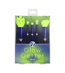 W7 Glow Getter Neon Makeup Brush Set 5 st