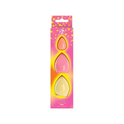 W7 Glow Getter Neon Beauty Sponge Trio 3 kpl
