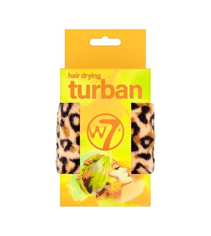 W7 Microfiber Headwrap Leopard Print 1 st