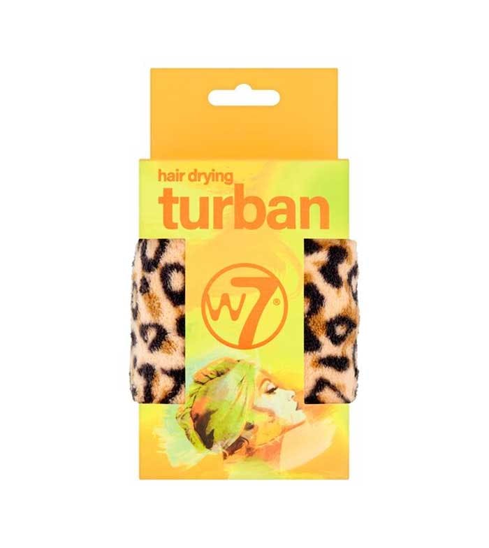 W7 Microfiber Headwrap Leopard Print 1 st