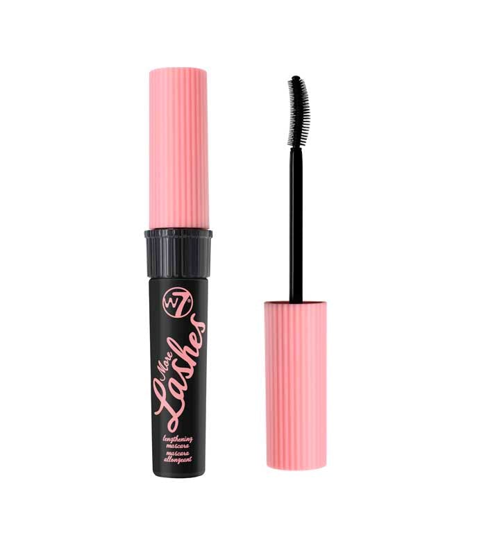 W7 More Lashes Lengthening Mascara Blackest Black 12 ml