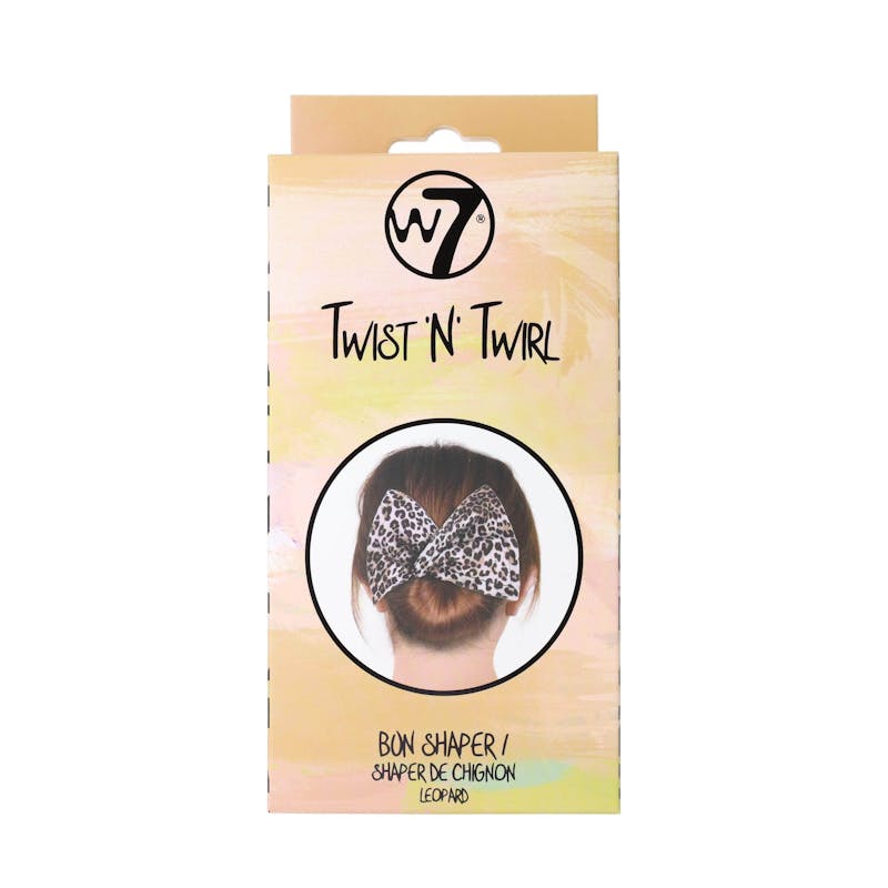 W7 Twist &#039;N Twirl Bun Shaper Leopard 1 st