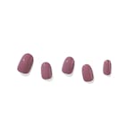 Dashing Diva Semi Cured Solid Color Gel Nail Strips Mauve Rose 32 stk