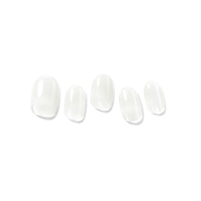 Dashing Diva Semi Cured Gel Premium Art Nail Strips Cream Mousse 32 stk