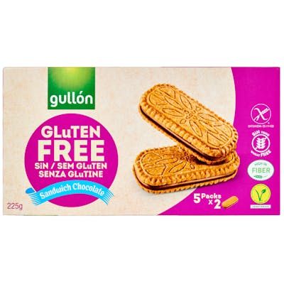 Gullón Gluten Free Sandwich Chocolate 225 g