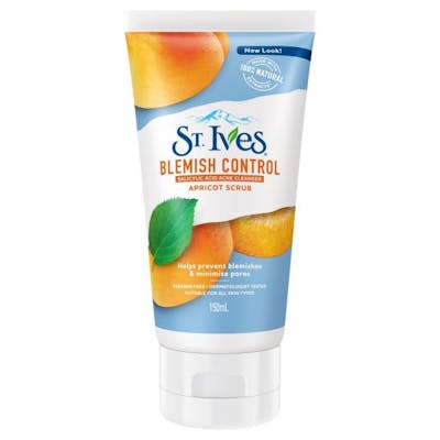 St. Ives Naturally Clear Apricot Scrub Blemish Fighting 150 ml