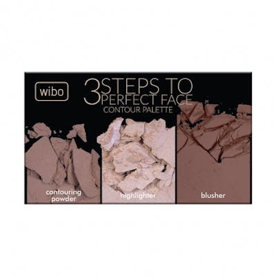 Wibo 3 Steps To Perfect Face Contour Palette 10 g
