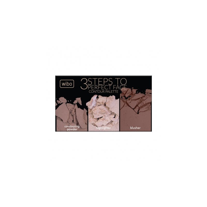 Wibo 3 Steps To Perfect Face Contour Palette 10 g