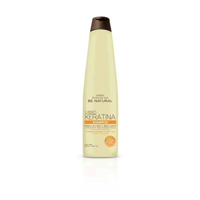 Be Natural Shampoo Lisso Keratina 350 ml