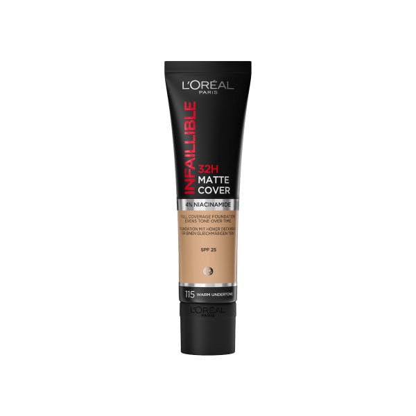 L'Oréal Paris Infaillible 24H Matte Cover Foundation 115 Golden Beige 30 ml