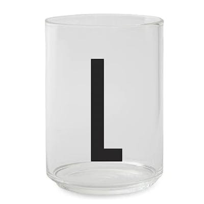 Design Letters Persoonlijk Drinkglas L 1 st