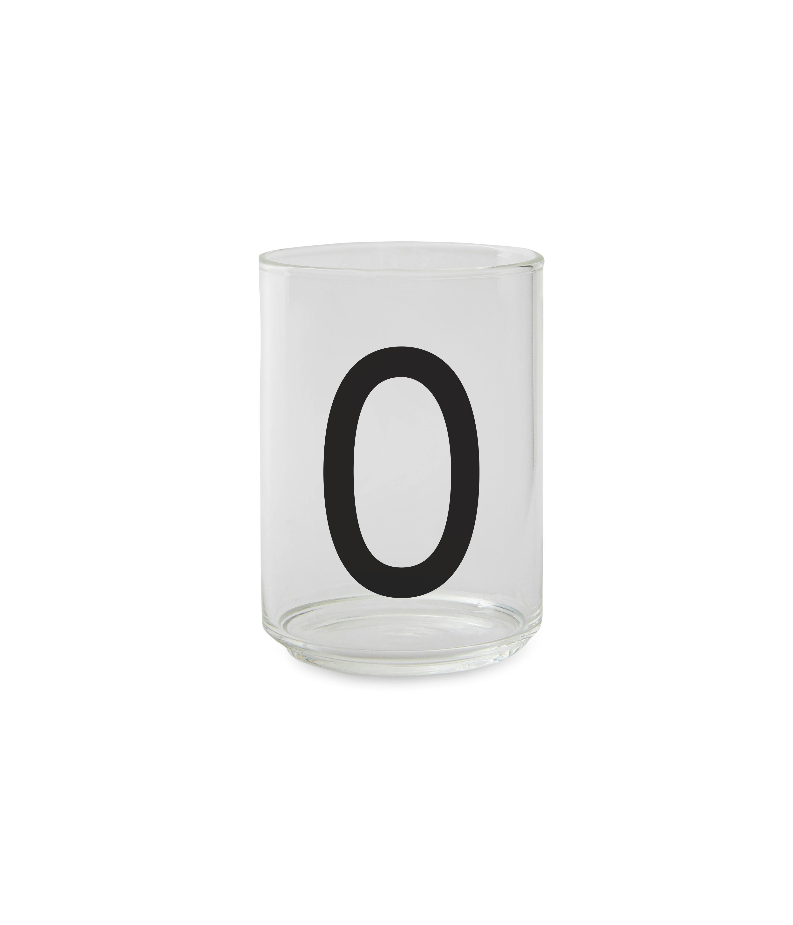 Design Letters Personal Drinking Glass O 1 st