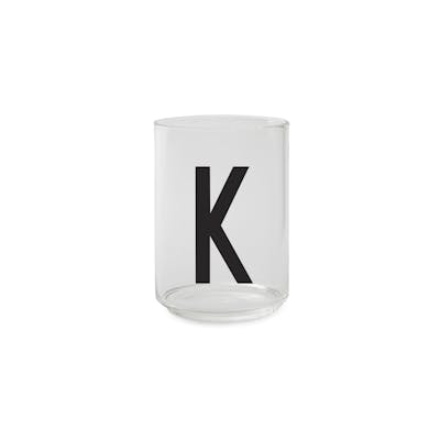Design Letters Personal Drinking Glass K 1 pcs