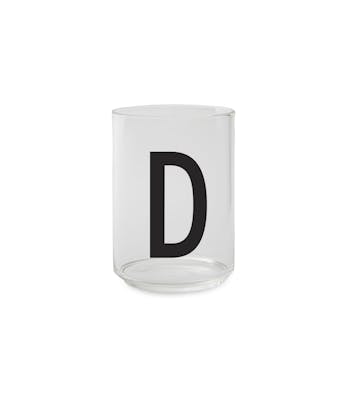 Design Letters Personal Drinking Glass D 1 stk