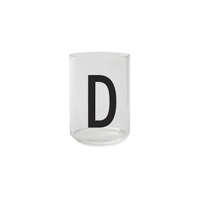 Design Letters Persoonlijk Drinkglas D 1 st